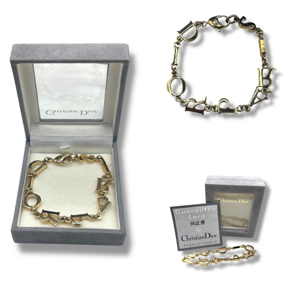 Dior Paris Logo Bracelet